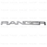 Logo โลโก้ติดท้าย โลโก้ติดฝากระบะท้าย "RANGER" 6 ชิ้น สีโครเมี่ยม สำหรับ Ford Ranger XLT XLS Hi-Rider Wildtrak ปี 2022-2023